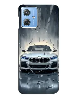 Чехол для Motorola MOTO G54 / G54 Power с картинкой «BMW в свете фар» Чехол для Motorola MOTO G54 / G54 Power с картинкой «BMW в свете фар»