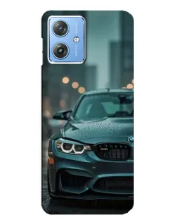 Чехол для Motorola MOTO G54 / G54 Power с картинкой «BMW в огнях города» Чехол для Motorola MOTO G54 / G54 Power с картинкой «BMW в огнях города»