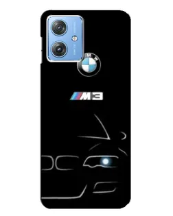 Чехол для Motorola MOTO G54 / G54 Power с картинкой «Минималистичный принт BMW M3» Чехол для Motorola MOTO G54 / G54 Power с картинкой «Минималистичный принт BMW M3»