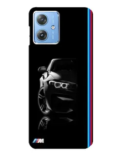 Чехол для Motorola MOTO G54 / G54 Power с картинкой «Силуэт BMW в темноте» Чехол для Motorola MOTO G54 / G54 Power с картинкой «Силуэт BMW в темноте»