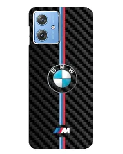 Чехол для Motorola MOTO G54 / G54 Power с картинкой «Эмблема BMW и карбон» Чехол для Motorola MOTO G54 / G54 Power с картинкой «Эмблема BMW и карбон»