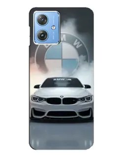 Чехол для Motorola MOTO G54 / G54 Power с картинкой «BMW в белом дыму» Чехол для Motorola MOTO G54 / G54 Power с картинкой «BMW в белом дыму»