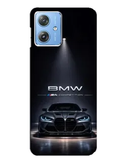 Чехол для Motorola MOTO G54 / G54 Power с картинкой «BMW сквозь ночной город» Чехол для Motorola MOTO G54 / G54 Power с картинкой «BMW сквозь ночной город»