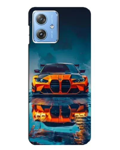 Чехол для Motorola MOTO G54 / G54 Power с картинкой «BMW — золотая эмблема» Чехол для Motorola MOTO G54 / G54 Power с картинкой «BMW — золотая эмблема»