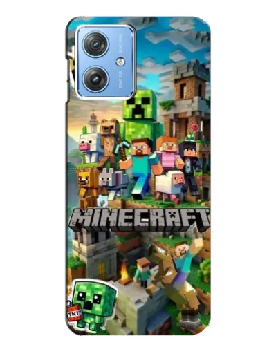 Чехол для Motorola MOTO G54 / G54 Power с картинкой «Замок Minecraft» Чехол для Motorola MOTO G54 / G54 Power с картинкой «Замок Minecraft»