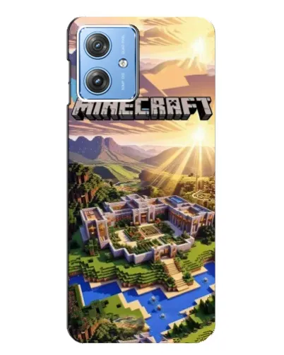 Чехол для Motorola MOTO G54 / G54 Power с картинкой «Minecraft панорама» Чехол для Motorola MOTO G54 / G54 Power с картинкой «Minecraft панорама»