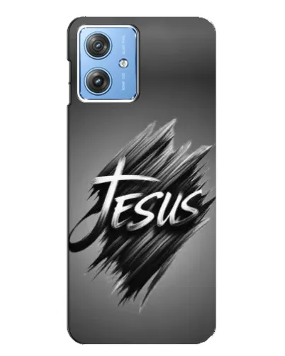 Чехол для Motorola MOTO G54 / G54 Power с картинкой «Надпись Jesus Graffiti» Чехол для Motorola MOTO G54 / G54 Power с картинкой «Надпись Jesus Graffiti»