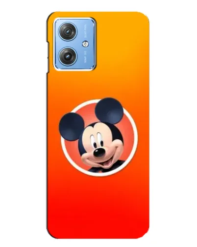 Чехол для Motorola MOTO G54 / G54 Power с картинкой «Mickey в круге» Чехол для Motorola MOTO G54 / G54 Power с картинкой «Mickey в круге»