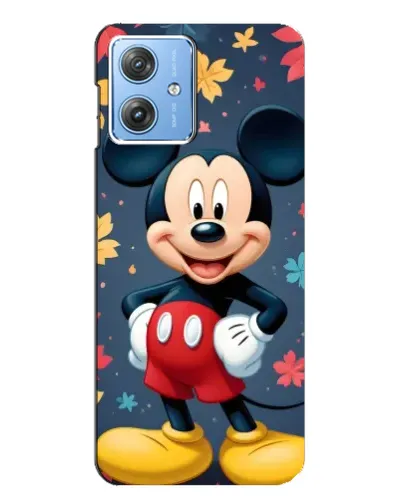 Чехол для Motorola MOTO G54 / G54 Power с картинкой «Осенний Mickey Mouse» Чехол для Motorola MOTO G54 / G54 Power с картинкой «Осенний Mickey Mouse»