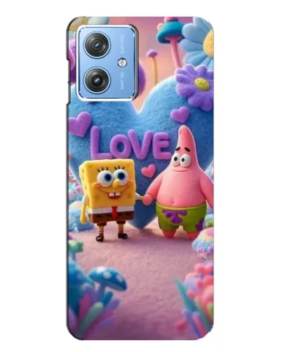 Чехол для Motorola MOTO G54 / G54 Power с картинкой «Губка Боб Патрик» Чехол для Motorola MOTO G54 / G54 Power с картинкой «Губка Боб Патрик»