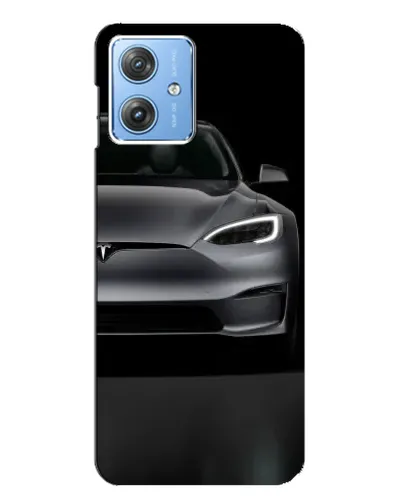 Чехол для Motorola MOTO G54 / G54 Power с картинкой «Tesla Model S Look»