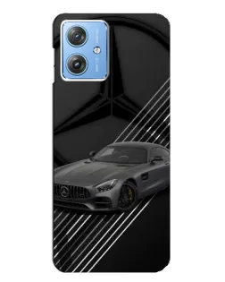 Чехол для Motorola MOTO G54 / G54 Power с картинкой «Mercedes AMG — графика»