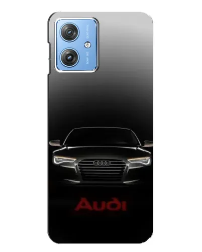 Чехол для Motorola MOTO G54 / G54 Power с картинкой «Audi — градиентный контур» Чехол для Motorola MOTO G54 / G54 Power с картинкой «Audi — градиентный контур»