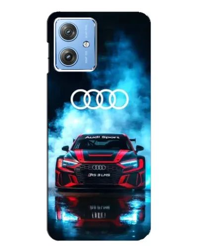 Чехол для Motorola MOTO G54 / G54 Power с картинкой «Audi Sport — неон» Чехол для Motorola MOTO G54 / G54 Power с картинкой «Audi Sport — неон»