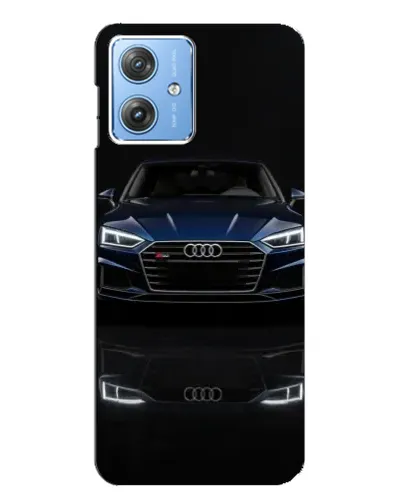 Чехол для Motorola MOTO G54 / G54 Power с картинкой «Audi — ночное отражение» Чехол для Motorola MOTO G54 / G54 Power с картинкой «Audi — ночное отражение»