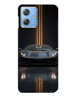 Чехол для Motorola MOTO G54 / G54 Power с картинкой «Lamborghini золотые линии» Чехол для Motorola MOTO G54 / G54 Power с картинкой «Lamborghini золотые линии»