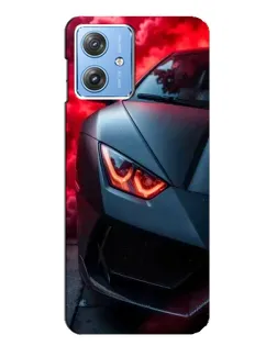 Чехол для Motorola MOTO G54 / G54 Power с картинкой «Lamborghini красное сияние» Чехол для Motorola MOTO G54 / G54 Power с картинкой «Lamborghini красное сияние»
