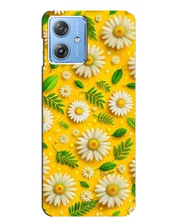 Чехол для Motorola MOTO G54 / G54 Power с картинкой «Ромашковое солнце»