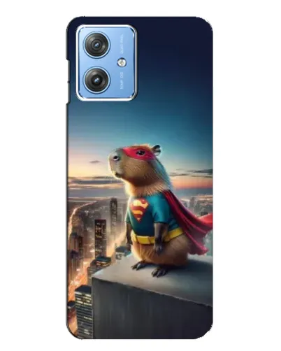 Чехол для Motorola MOTO G54 / G54 Power с картинкой «Капи-мен супергерой» Чехол для Motorola MOTO G54 / G54 Power с картинкой «Капи-мен супергерой»