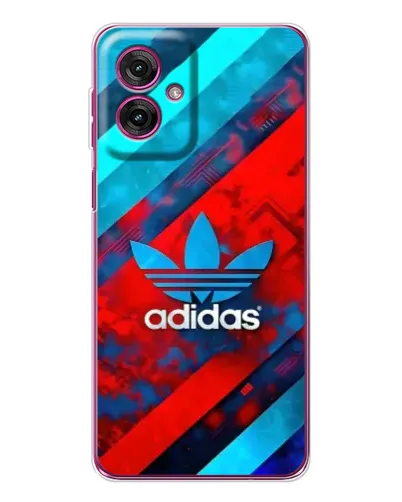Чехол для Motorola Moto G55 с картинкой «Абстракция Adidas»