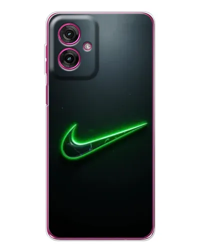 Чехол для Motorola Moto G55 с картинкой «Неоновый контур Nike» Чехол для Motorola Moto G55 с картинкой «Неоновый контур Nike»