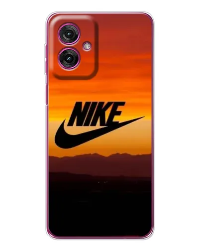Чехол для Motorola Moto G55 с картинкой «Nike — вечерний горизонт» Чехол для Motorola Moto G55 с картинкой «Nike — вечерний горизонт»