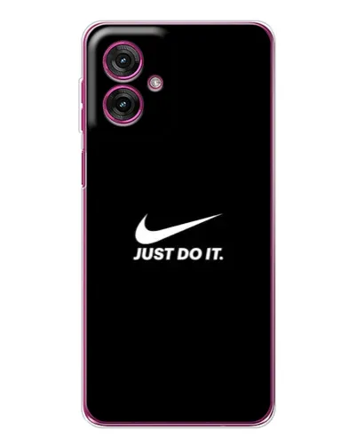 Чехол для Motorola Moto G55 с картинкой «Минимализм от Nike» Чехол для Motorola Moto G55 с картинкой «Минимализм от Nike»