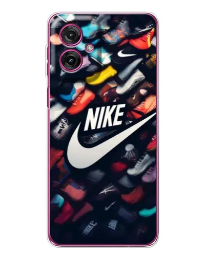 Чехол для Motorola Moto G55 с картинкой «Коллекция кроссовок Nike» Чехол для Motorola Moto G55 с картинкой «Коллекция кроссовок Nike»