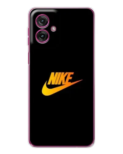 Чехол для Motorola Moto G55 с картинкой «Золотой логотип Nike» Чехол для Motorola Moto G55 с картинкой «Золотой логотип Nike»