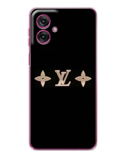 Чехол для Motorola Moto G55 с картинкой «Louis Vuitton — минимализм»