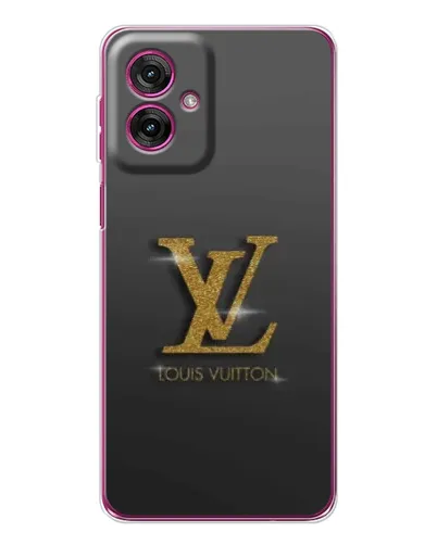 Чехол для Motorola Moto G55 с картинкой «Градиент Louis Vuitton»
