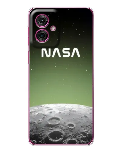 Чехол для Motorola Moto G55 с картинкой «NASA — лунный градиент» Чехол для Motorola Moto G55 с картинкой «NASA — лунный градиент»
