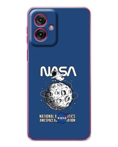 Чехол для Motorola Moto G55 с картинкой «NASA — лунная миссия» Чехол для Motorola Moto G55 с картинкой «NASA — лунная миссия»