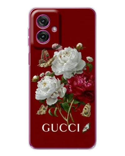 Чехол для Motorola Moto G55 с картинкой «Gucci —  сад»