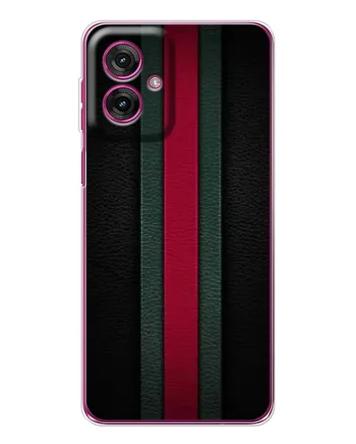 Чехол для Motorola Moto G55 с картинкой «Gucci — неоновая линия»