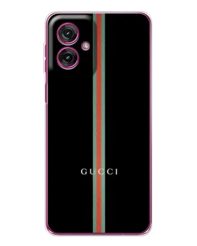 Чехол для Motorola Moto G55 с картинкой «Gucci — строгая линия» Чехол для Motorola Moto G55 с картинкой «Gucci — строгая линия»