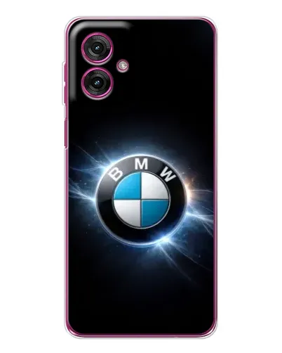 Чехол для Motorola Moto G55 с картинкой «BMW — неоновое сияние» Чехол для Motorola Moto G55 с картинкой «BMW — неоновое сияние»