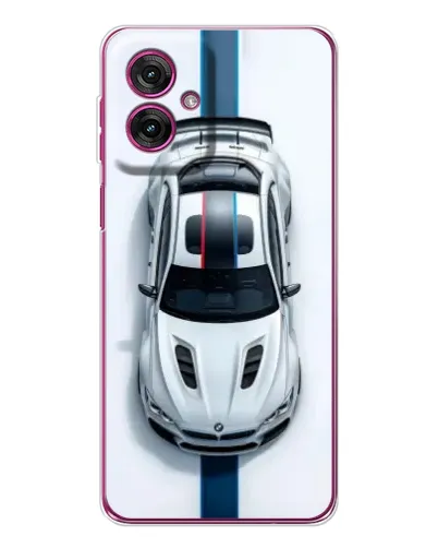 Чехол для Motorola Moto G55 с картинкой «Вид сверху — BMW M» Чехол для Motorola Moto G55 с картинкой «Вид сверху — BMW M»