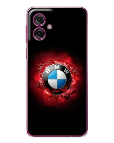 Чехол для Motorola Moto G55 с картинкой «Логотип BMW — вспышка» Чехол для Motorola Moto G55 с картинкой «Логотип BMW — вспышка»