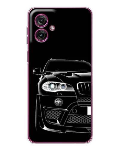 Чехол для Motorola Moto G55 с картинкой «Темный силуэт BMW» Чехол для Motorola Moto G55 с картинкой «Темный силуэт BMW»