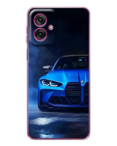 Чехол для Motorola Moto G55 с картинкой «Голубая BMW M4» Чехол для Motorola Moto G55 с картинкой «Голубая BMW M4»