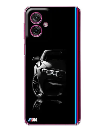Чехол для Motorola Moto G55 с картинкой «Силуэт BMW в темноте» Чехол для Motorola Moto G55 с картинкой «Силуэт BMW в темноте»