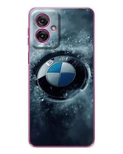 Чехол для Motorola Moto G55 с картинкой «Логотип BMW — лед» Чехол для Motorola Moto G55 с картинкой «Логотип BMW — лед»