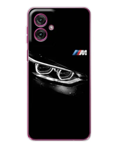 Чехол для Motorola Moto G55 с картинкой «BMW — взгляд тигра» Чехол для Motorola Moto G55 с картинкой «BMW — взгляд тигра»