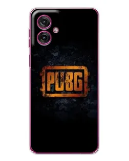 Чехол для Motorola Moto G55 с картинкой «PUBG — золотой логотип» Чехол для Motorola Moto G55 с картинкой «PUBG — золотой логотип»