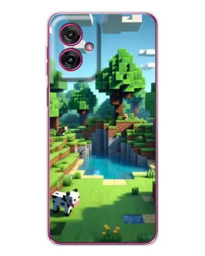 Чехол для Motorola Moto G55 с картинкой «Minecraft летний день» Чехол для Motorola Moto G55 с картинкой «Minecraft летний день»