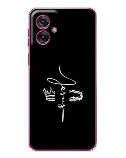 Чехол для Motorola Moto G55 с картинкой «Король Славы Jesus»