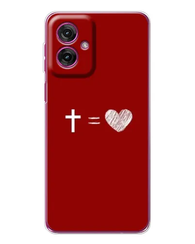Чехол для Motorola Moto G55 с картинкой «Уравнение любви» Чехол для Motorola Moto G55 с картинкой «Уравнение любви»