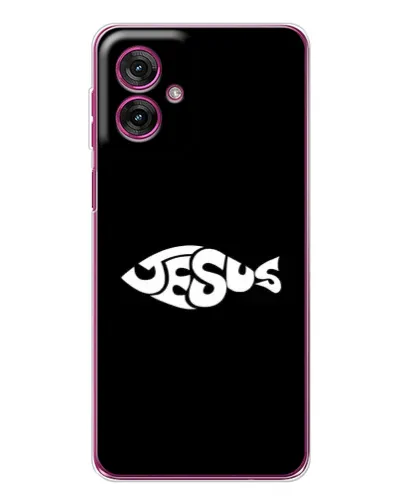 Чехол для Motorola Moto G55 с картинкой «Рыба Jesus» Чехол для Motorola Moto G55 с картинкой «Рыба Jesus»