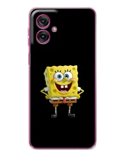 Чехол для Motorola Moto G55 с картинкой «Классический Губка Боб» Чехол для Motorola Moto G55 с картинкой «Классический Губка Боб»